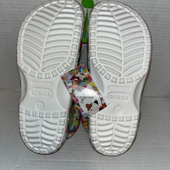New Crocs x Squishmallows Classic Clog White Unisex Mens 11 Womens 13 No Jibbits - Picture 2 of 4